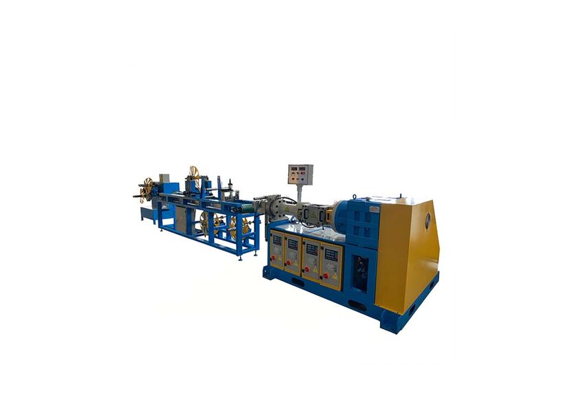 廣東利拿實業的橡膠過濾出片機與電線電纜擠出機-2